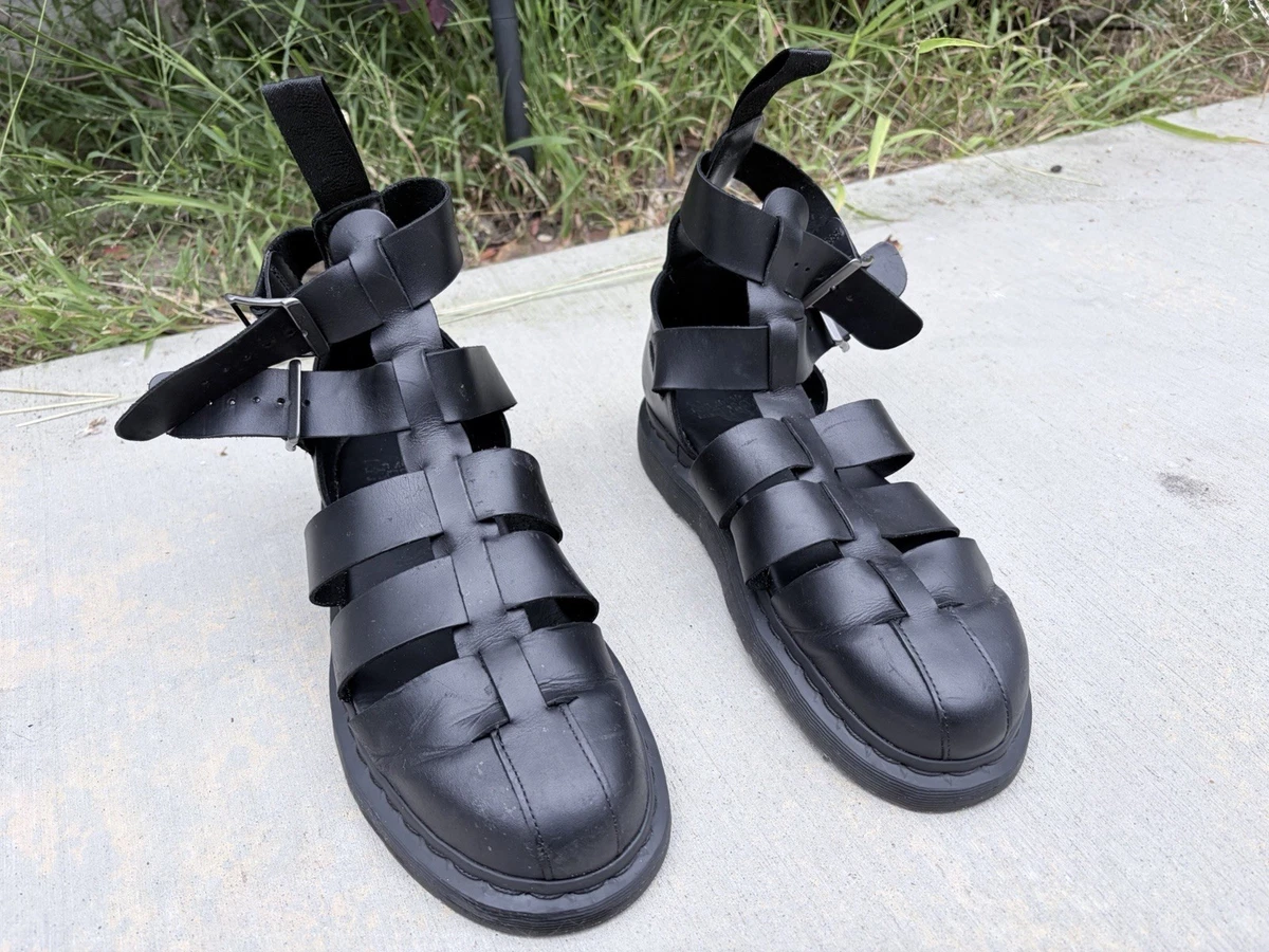 Dr. Martens Leather Upper Black Sandals for Men for sale | eBay display picture 3