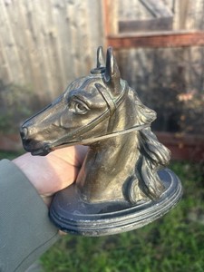 1930’s Ronson Horse Head Match Striker Missing Striker