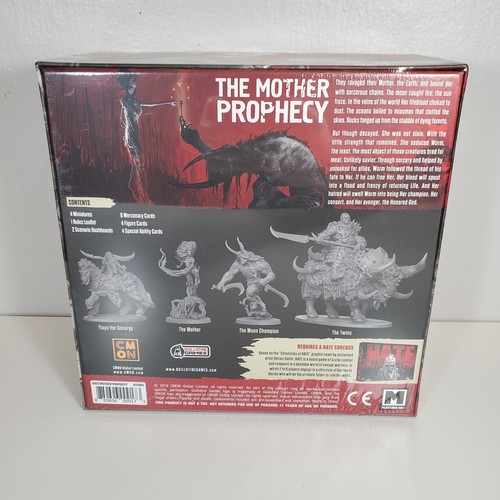 Hate The Mother Prophecy CMON Kickstarter Exclusive Board Game Expansion New - Picture 3 of 4