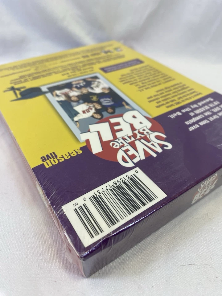 Saved By the Bell - Season 5 (DVD, 2005, 3-Disc Set) - New & Sealed - Image 3 of 3