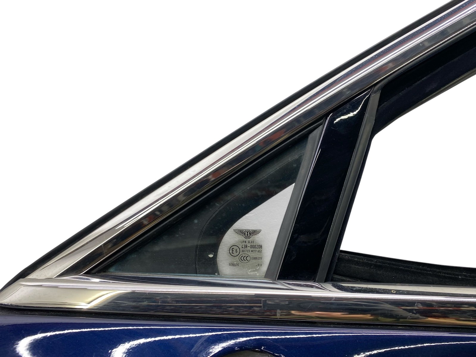 2010-2020 BENTLEY MULSANNE FRONT LEFT DOOR SHELL DARK SAPPHIRE METALLIC (6508)