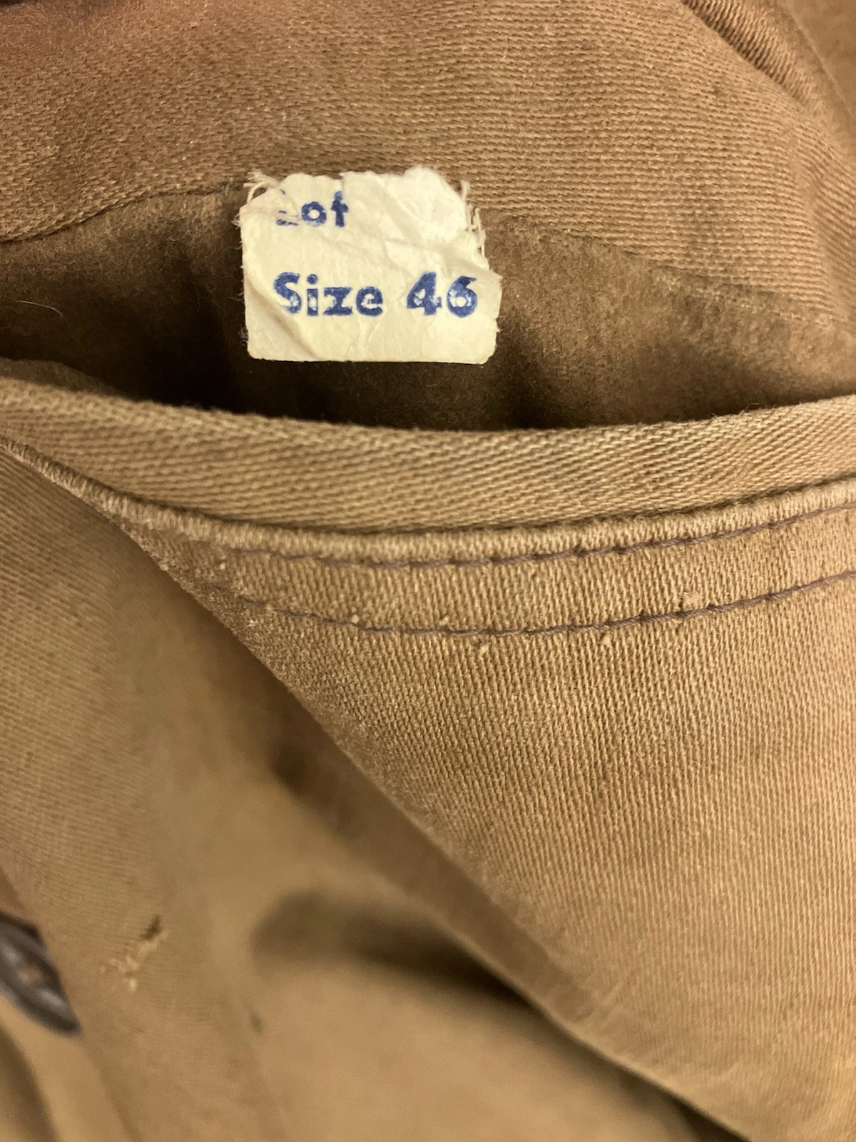 VTG 1940s Hercules Jacket Men’s 46 Sheepskin Lined Collar Barnstormer Canadienne image 21