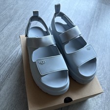 UGG Woman GoldenGlow Sandal - Sea Foam Pale Blue - UK Size 7 New with Box  
