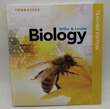 Pearson Miller Levine Biology Teacher’s Edition 2019 Tennessee -Very Good