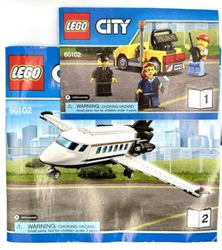 LEGO CITY: Airport VIP Service (60102) Sealed Bags - All Pieces Present