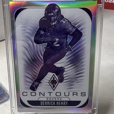 Panini 2025 Phoenix Contours Derrick Henry #3 Ravens Football NFL