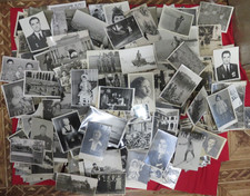 LOT OF 50 ORIGINAL RANDOM FOUND Mostly B W PHOTOS VINTAGE USSR SOVIET ERA