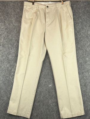 Cotton Traders Herren Ultimate Chino Hose W36 L31 Almond Regular Fit Smart