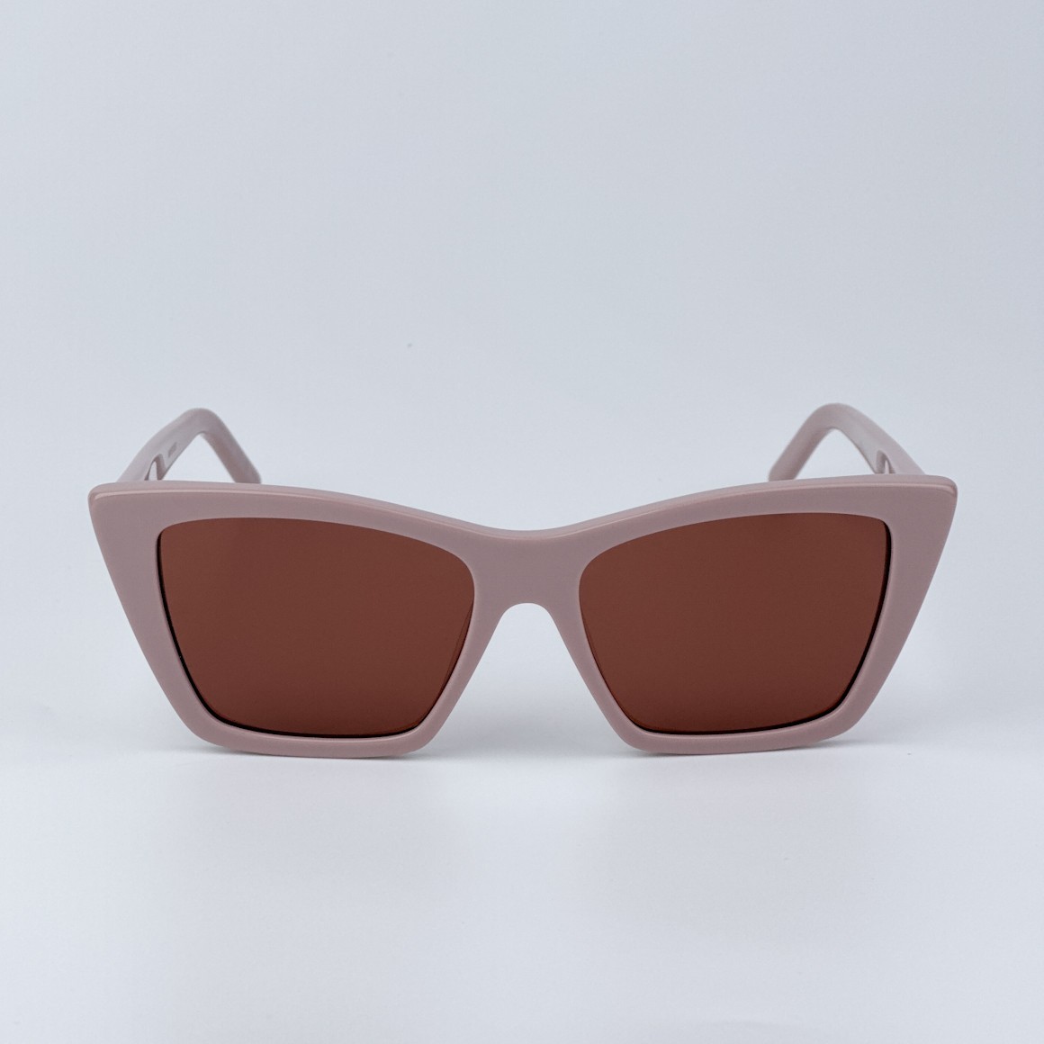 Saint Laurent Women Sunglasses Nude Pink Brown Cat Eye SL276 MICA 058 BRAND NEW thumbnail 2