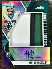 Malachi Corley 2024 Phoenix Rookie Silhouettes Patch Auto ColorBurst SSP! 13/24