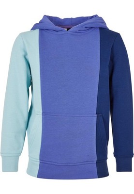 Urban Classics Kids Boys Tripple Hoody Pullover Sweater Pulli colorblocking  