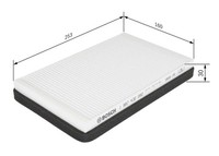 Bosch Filter, Innenraumluft 1 987 432 062 FüR Volvo