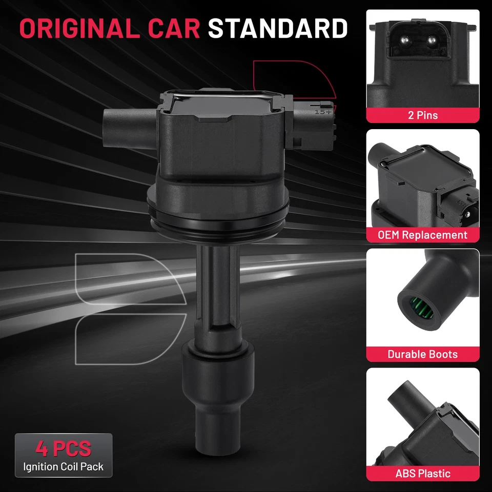 Bobina de encendido para Volvo S40 2000-2004 2000-2004 Volvo V40 1,9 L l4 4 puertas UF365 Foto 2 de 4