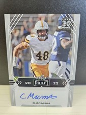 2022 Leaf Draft Auto Rookie RC Chad Muma Jacksonville Jaguars #BA-CM1