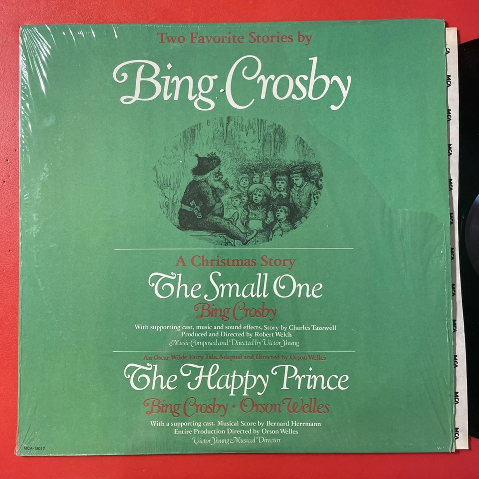 Bing Crosby маленький один рождественская история / счастливый принц LP MCA усадка M-!!!! - Изображение 2 из 4