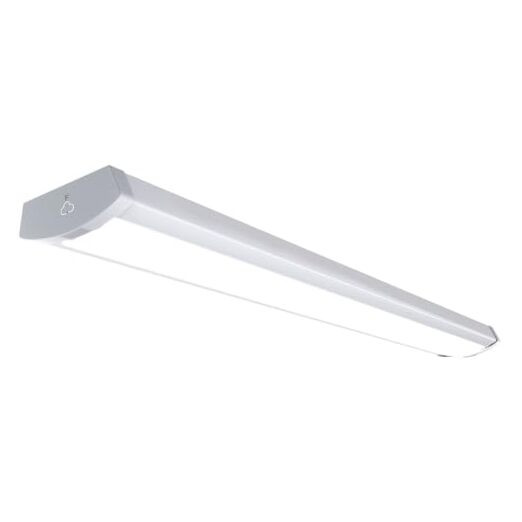 60W/50W/40W LED Wraparound Light Fixture, Linkable 4ft LED Wrap Light AC120V,