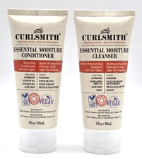 CURLSMITH Essential Moisture Cleanser Shampoo Conditioner 3 Fl oz each Sealed