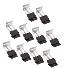 10Pcs Undermount Sink Clips Installation Repair Bathroom Washbasin Kitchen Easy