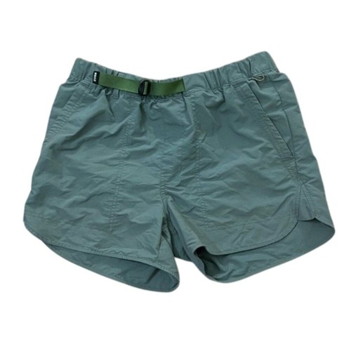 REI Jasper Green Trailmade Amphib Shorts Womens Size Small Hiking Outdoors Belt