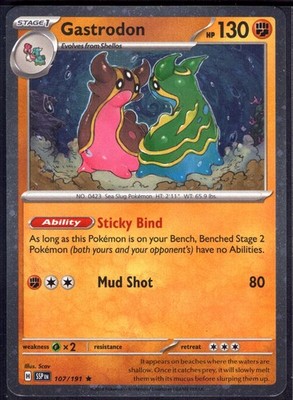 Gastrodon - (Cosmos Holo) Promo Miscellaneous Cards & Products 107/191 NM