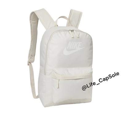 nike cream backpack