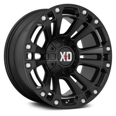 XD Series XD851 MONSTER 3 Wheel 20x10 (-18, 5x139.7, 78.1) Black Single Rim