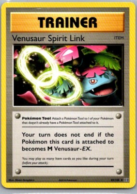 2016 Trainer Venuaur Spirit Link#89/108 Pokémon TCG  XY Evolutions  Poke#11