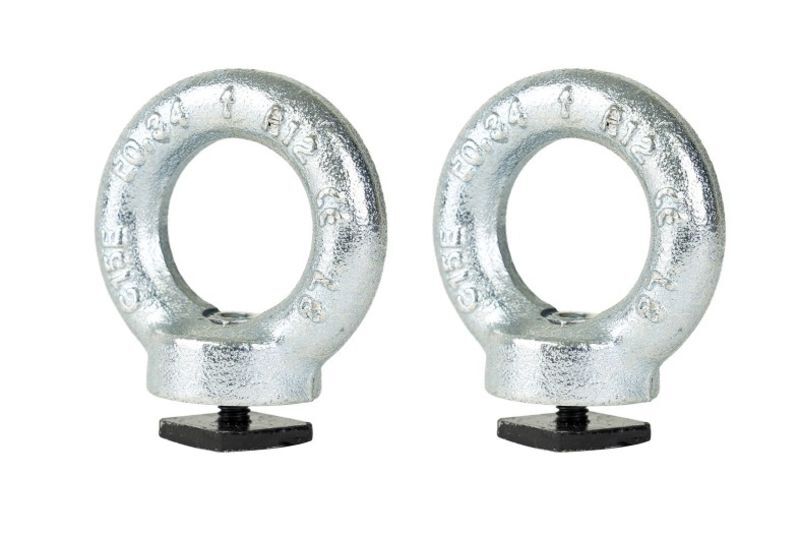 Set 2 Ringe Spann MENABO für Dachträger Pro