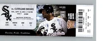 Cleveland Indians vs Chicago White Sox 9/12/2013 Full Ticket - Alex Rios