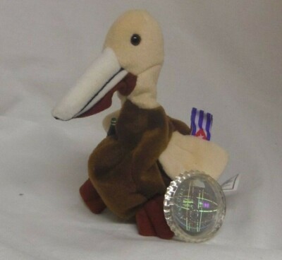 COCA-COLA~1999 Cavanagh~Coke Bean Bag Doll~Set 2~Can Can the Pelican~Cuba~NEW
