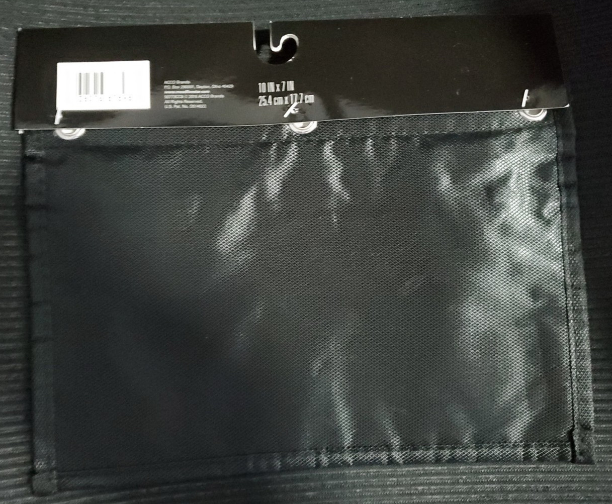 Mead Five Star Dual Zipper 3 Ring Binder Pencil Pouch School Supplies NEW