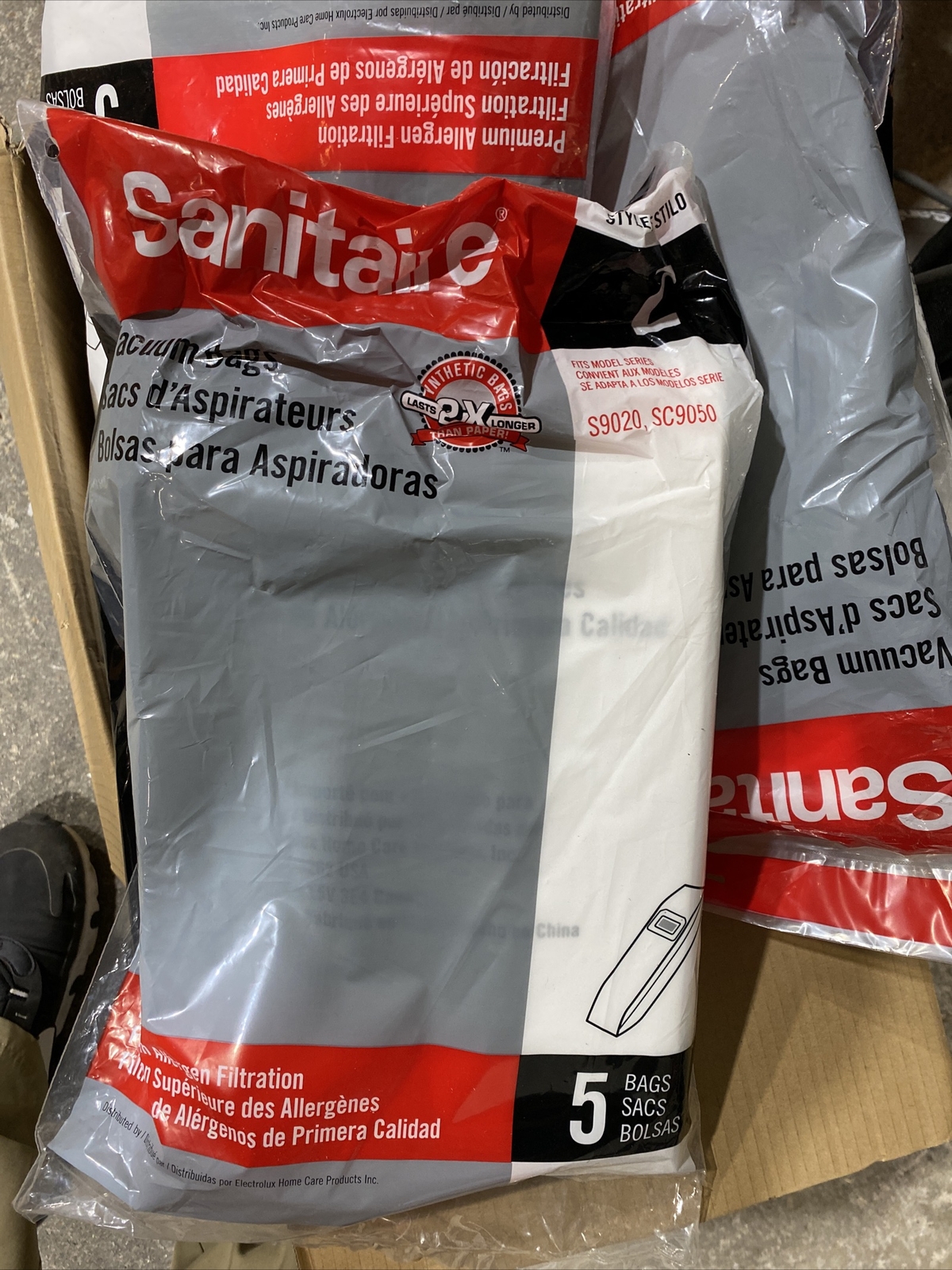 Sanitaire By Electrolux Style Z 63881A Vacuum Bags Pack Of 5 Fits