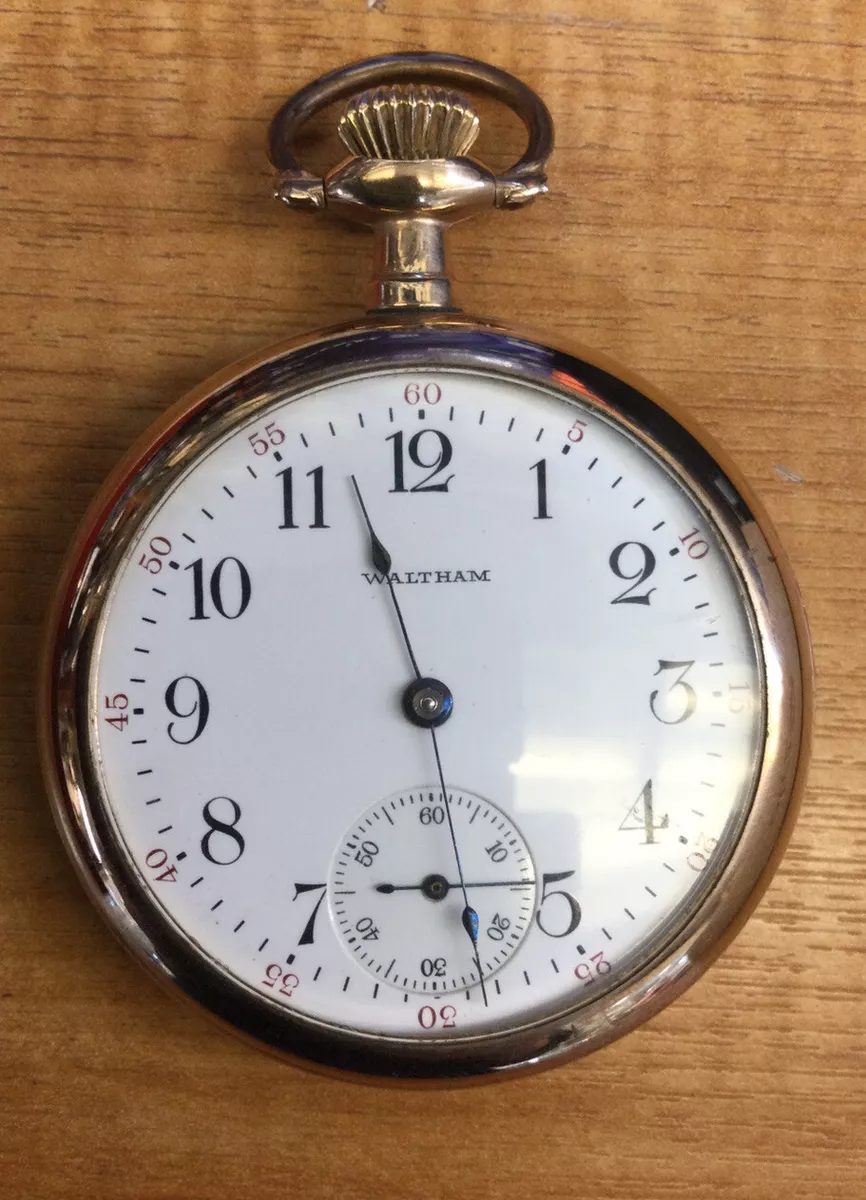 Waltham pocket watch best sale ebay