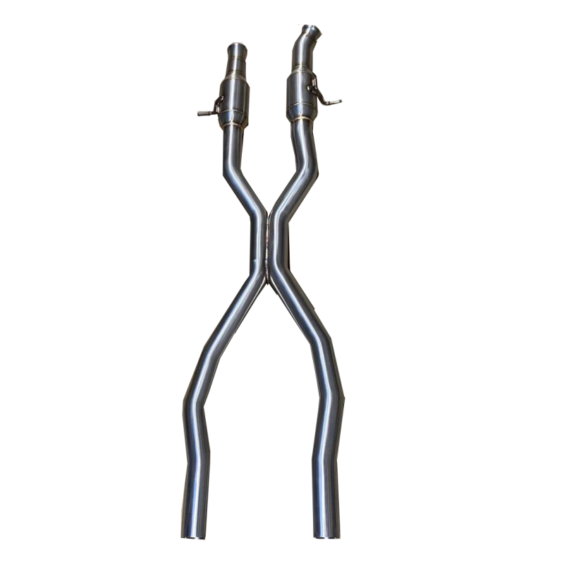 Mercedes-Benz GLE63 AMG Direct Fit Premium 3" Turbo Back Valved Full Exhaust - Image 3 of 4