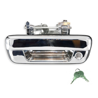 Pop & Lock PL1700C Chrome Manual Full Handle Tailgate Lock for 04-15 Colorado
