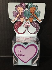 Valentines Day Sticker Roll 42 Pc Mermaids To...