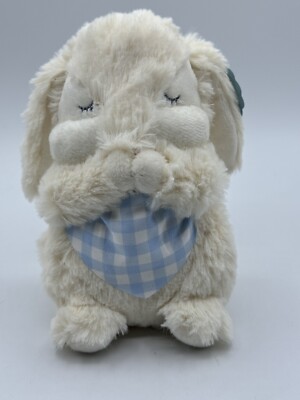 Tickle & Main Praying Bunny Rabbit 7  Plush White  Now I Lay Me Down To Sleep 