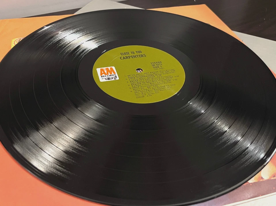 CARPENTERS - Close To You (1970) - 12" Vinyl Record LP - EX Foto 3 de 3