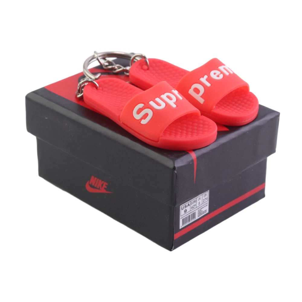 Porte clés SUPREME Mini Sliders avec mini boîte à chaussures