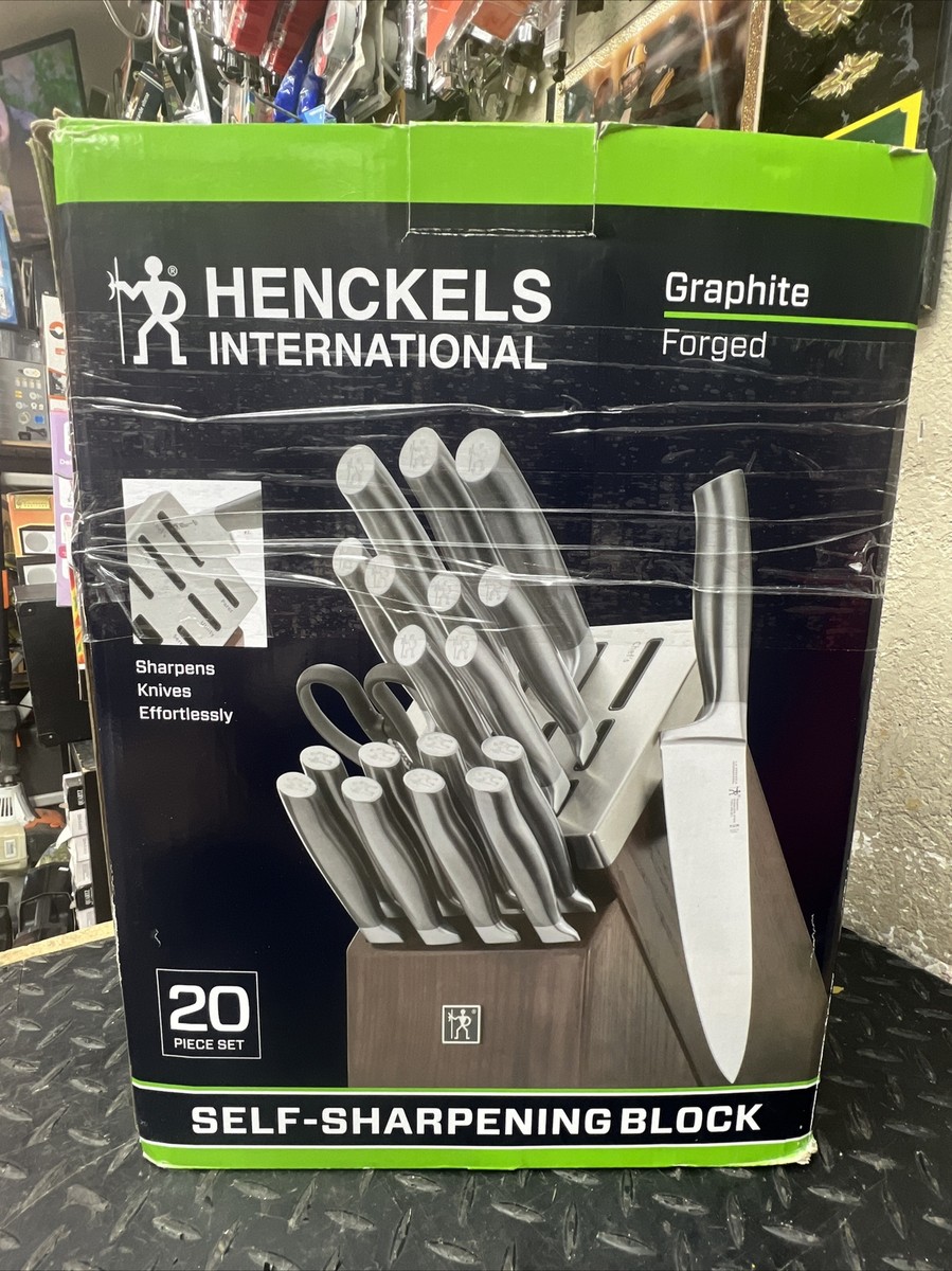 Zwilling J.A. Henckels Graphite 20 Piece Knife Block Set (17633