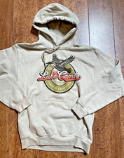 Luke Combs 2024 Concert Tour Beige Hoodie Heavy Sweatshirt sz S