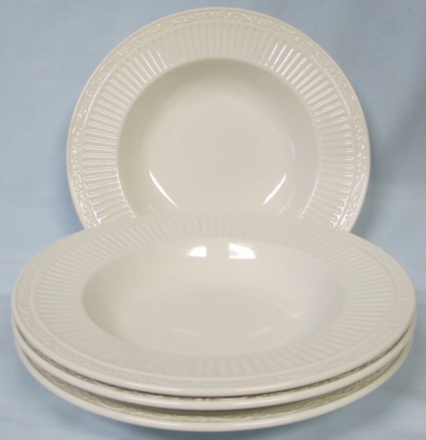 Mikasa Italian Countryside DD900 Rim Soup, Pasta or Salad Bowl set of 4