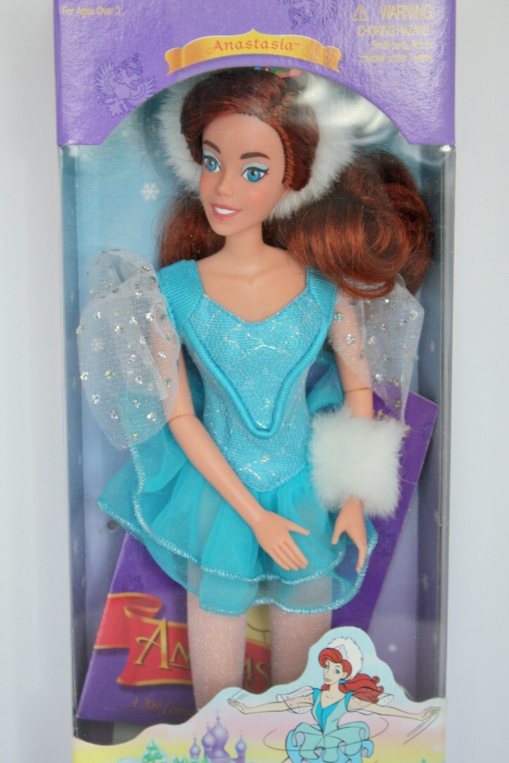 anastasia doll blue dress Skating Princess Shoe size:8 Celebrations by Sydney's Closet she dances over the member:49771491885224:2249