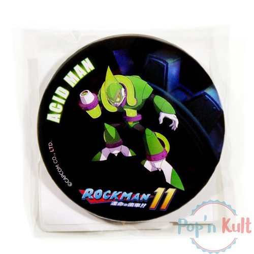 Badge Collection Rockman Mega Man – 30th Anniversary Iceman, Lottery Capcom Neuf