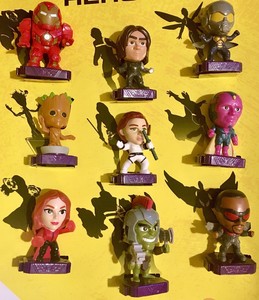 marvel happy meal toys