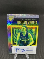 2020-21 Panini Flux - Flux Rookie Signatures Jordan Nwora #FRS-JNW Silver Prizm