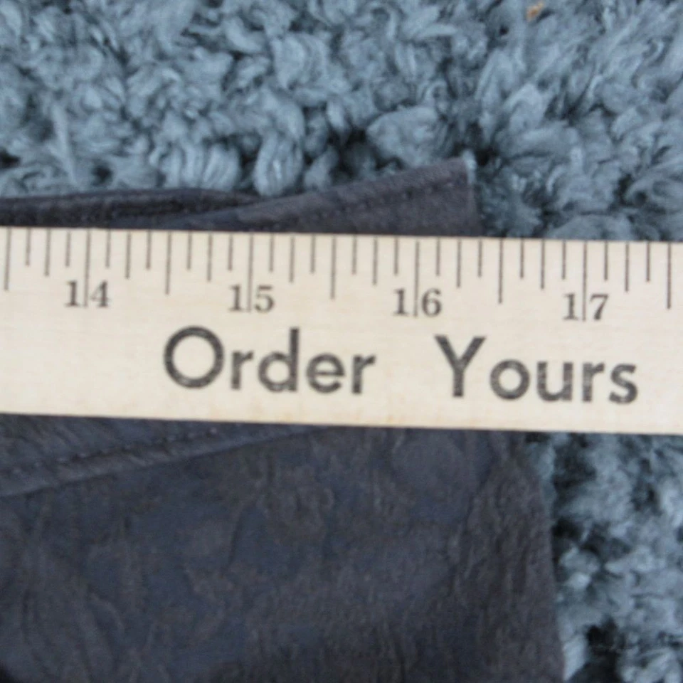 Shorts jeans feminino Vera Wang 8 cinza texturizado 32x8,5* - Imagem 4 de 4