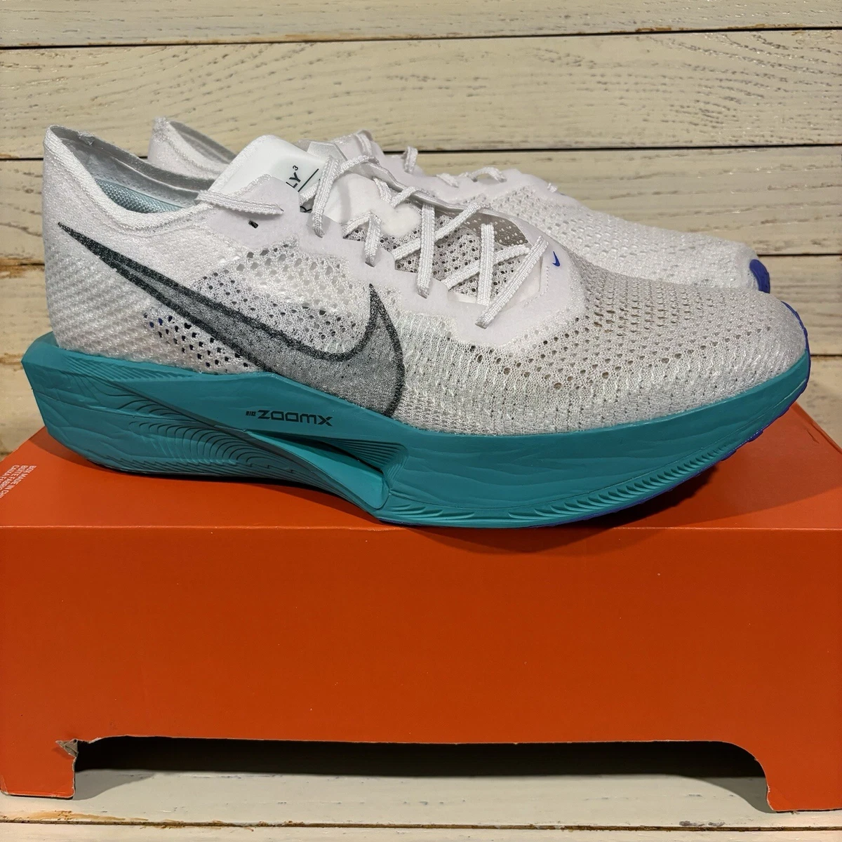 Nike ZoomX VaporFly Next% 3 White Jade Ice for Sale | Authenticity
