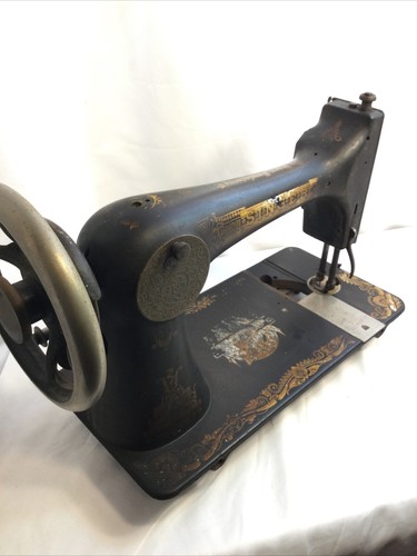 Singer Model 27 Sewing Machine Antique 1907 Sphinx Treadle Used H1293652 - Picture 7 of 8