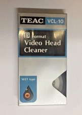 TEAC VIDEO HEAD CLEANER BETA WASHER VCL-10 VINTAGE 